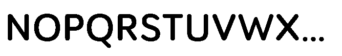 Etenira Medium Font UPPERCASE