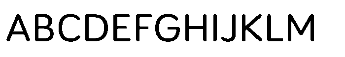 Etenira Regular Font UPPERCASE