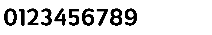 Etenira Semi Bold Font OTHER CHARS