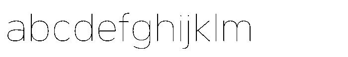 Etenira Thin FONT