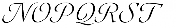 Eterea Calligraphic Caps Italic Font UPPERCASE