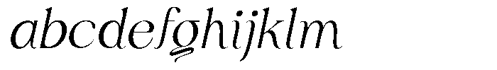 Eterna Churme Italic FONT