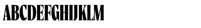 Eternal Collection Compressed Black Font UPPERCASE