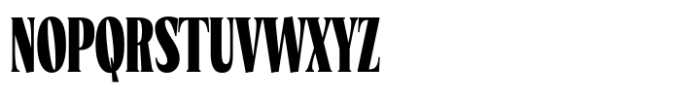 Eternal Collection Compressed Black Font UPPERCASE