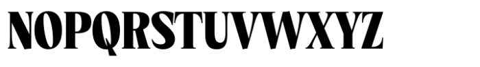 Eternal Collection Condensed Black Font UPPERCASE