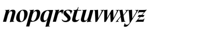 Eternal Collection Condensed Bold Italic Font LOWERCASE