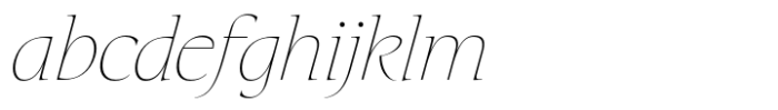 Eternal Collection Condensed Thin Italic FONT