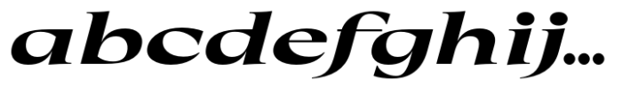 Eternal Collection Expanded Extra Bold Italic FONT