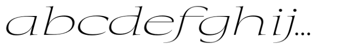 Eternal Collection Expanded Extra Light Italic FONT