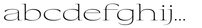 Eternal Collection Expanded Extra Light FONT