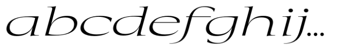 Eternal Collection Expanded Light Italic FONT