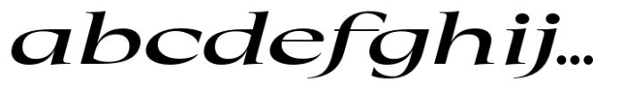 Eternal Collection Expanded Semi Bold Italic FONT