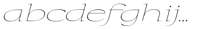 Eternal Collection Expanded Thin Italic FONT