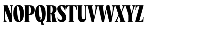 Eternal Collection Extra Condensed Black Font UPPERCASE