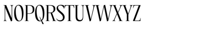 Eternal Collection Extra Condensed Regular Font UPPERCASE