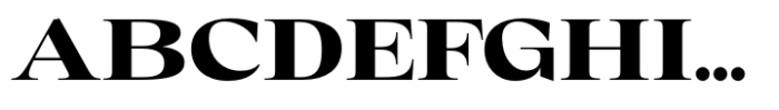 Eternal Collection Large Extra Bold Font UPPERCASE