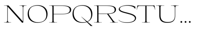 Eternal Collection Large Extra Light Font UPPERCASE