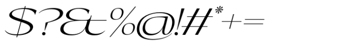 Eternal Collection Large Light Italic Font OTHER CHARS