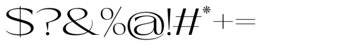 Eternal Collection Large Light Font OTHER CHARS
