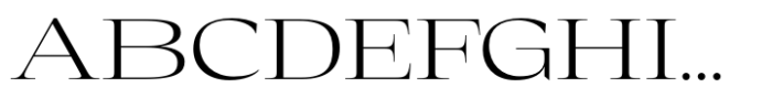 Eternal Collection Large Light Font UPPERCASE