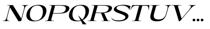 Eternal Collection Large Medium Italic Font UPPERCASE