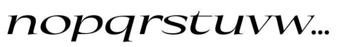 Eternal Collection Large Medium Italic Font LOWERCASE