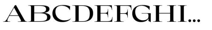 Eternal Collection Large Medium Font UPPERCASE