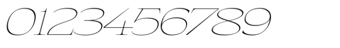 Eternal Collection Large Thin Italic Font OTHER CHARS