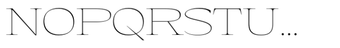 Eternal Collection Large Thin Font UPPERCASE