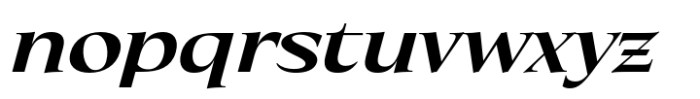 Eternal Collection Normal Bold Italic Font LOWERCASE