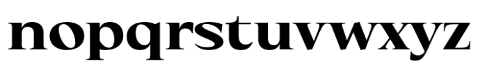 Eternal Collection Normal Extra Bold Font LOWERCASE