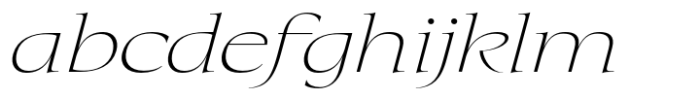 Eternal Collection Normal Extra Light Italic FONT