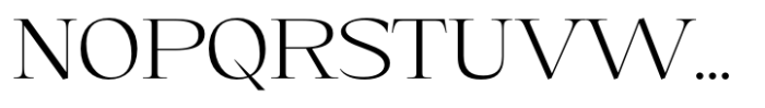 Eternal Collection Normal Light Font UPPERCASE