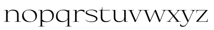 Eternal Collection Normal Light Font LOWERCASE