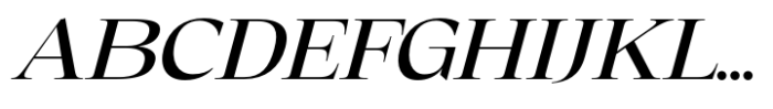 Eternal Collection Normal Medium Italic Font UPPERCASE