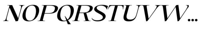 Eternal Collection Normal Medium Italic Font UPPERCASE