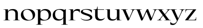 Eternal Collection Normal Medium Font LOWERCASE