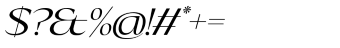 Eternal Collection Normal Regular Italic Font OTHER CHARS