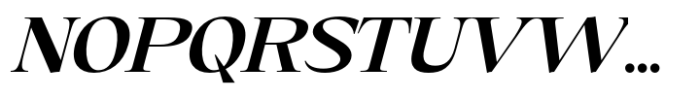Eternal Collection Normal Semi Bold Italic Font UPPERCASE