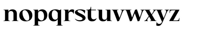 Eternal Collection Semi Condensed Bold Font LOWERCASE