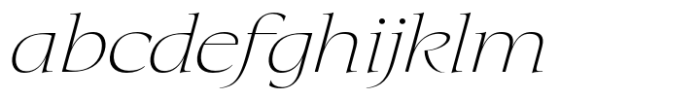 Eternal Collection Semi Condensed Extra Light Italic FONT