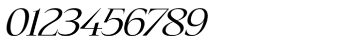 Eternal Collection Semi Condensed Regular Italic Font OTHER CHARS