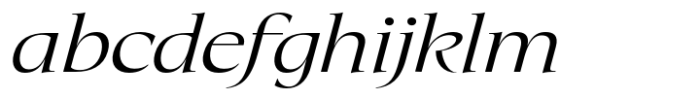 Eternal Collection Semi Condensed Regular Italic FONT
