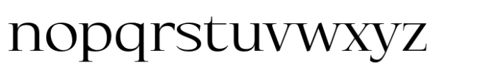 Eternal Collection Semi Condensed Regular Font LOWERCASE