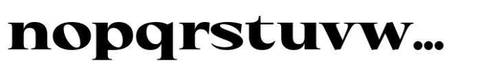 Eternal Collection Semi Large Black Font LOWERCASE