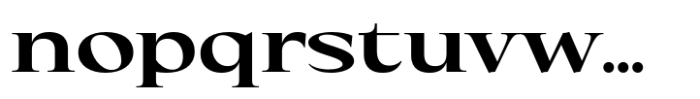 Eternal Collection Semi Large Bold Font LOWERCASE