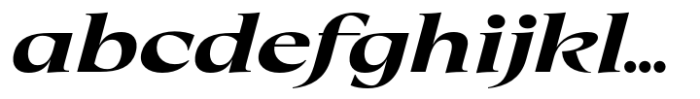 Eternal Collection Semi Large Extra Bold Italic FONT