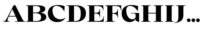 Eternal Collection Semi Large Extra Bold Font UPPERCASE