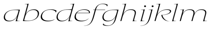 Eternal Collection Semi Large Extra Light Italic FONT