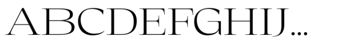 Eternal Collection Semi Large Light Font UPPERCASE